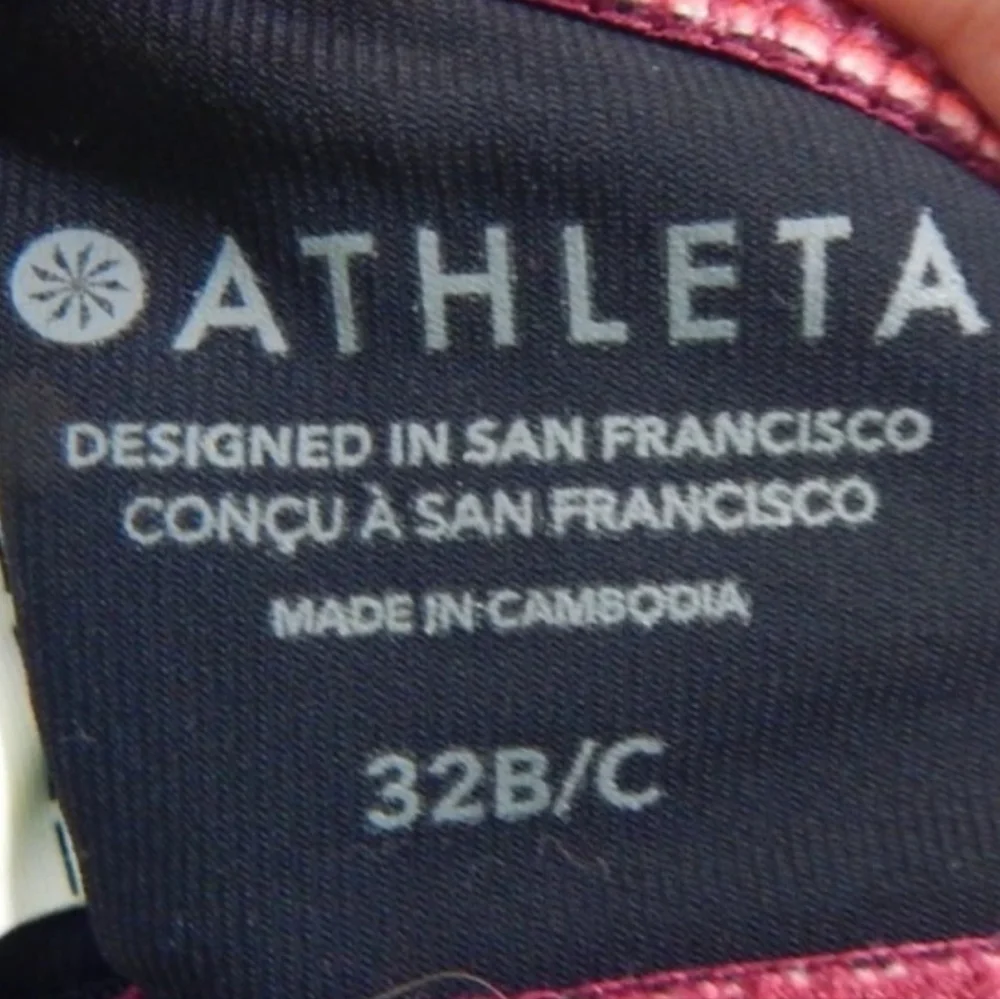Athleta Square Neck Underwire Tankini